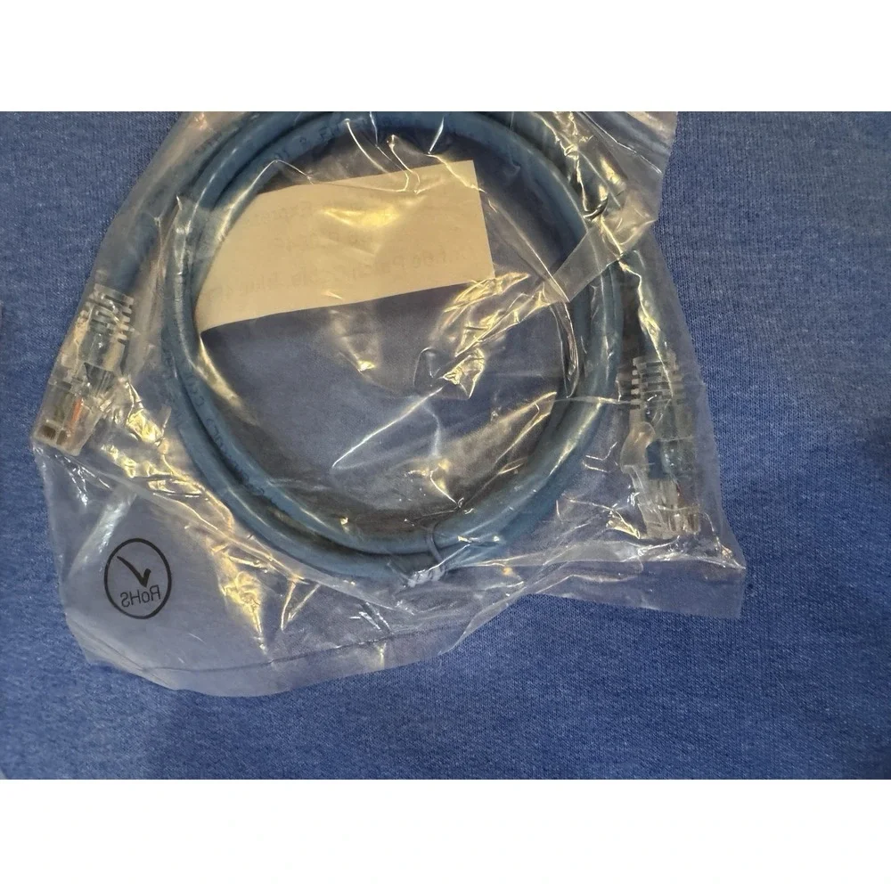 Cat. 6e Patch Cable, Blue 4FT, Qty 10, MCC Giga Express, CC6.B.004F, New In Pack